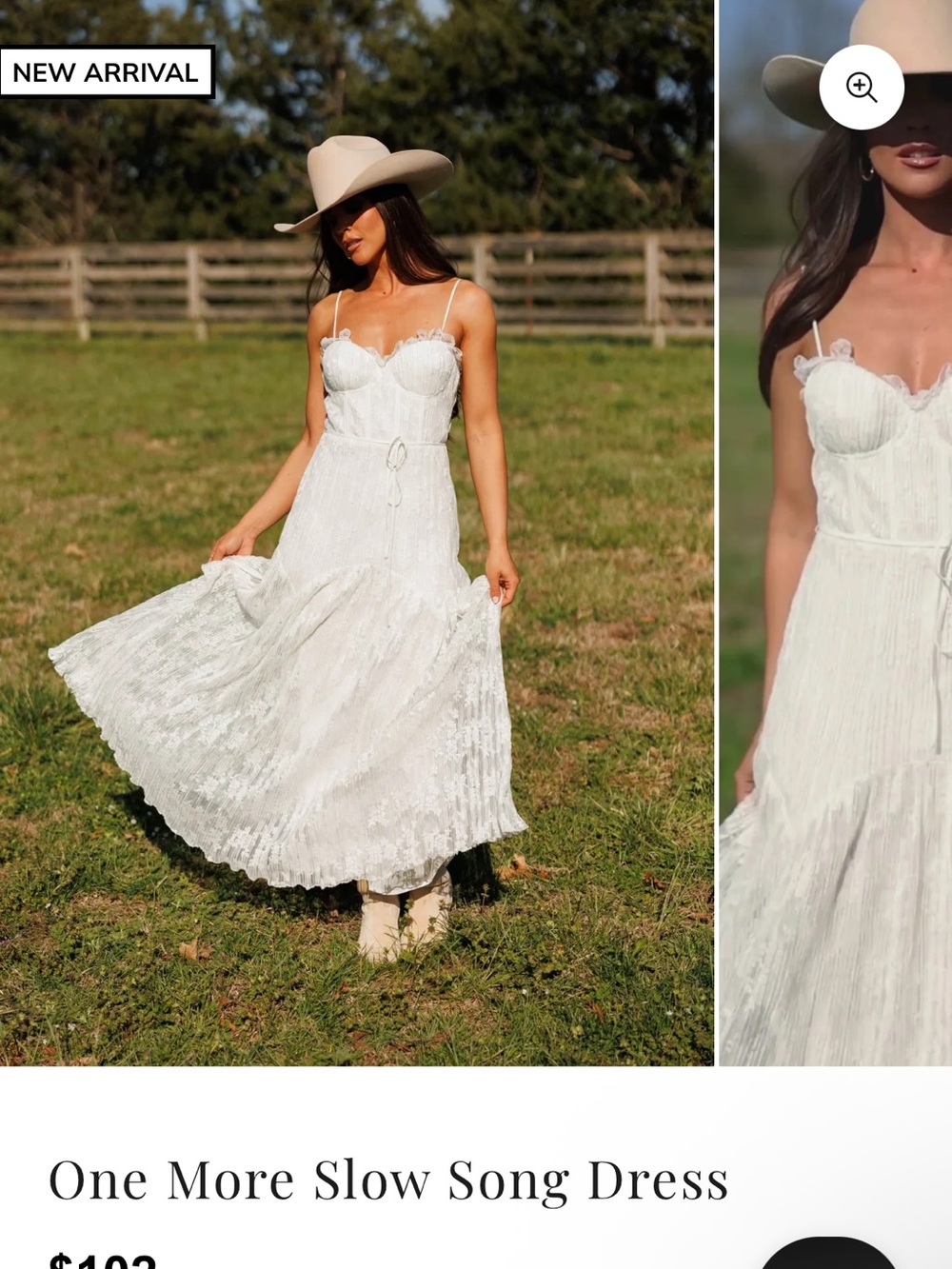 Shop Lane 201 Lena One More Slow Song Dress - White